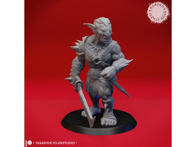 Goblin - Tabletop Miniature  3d model