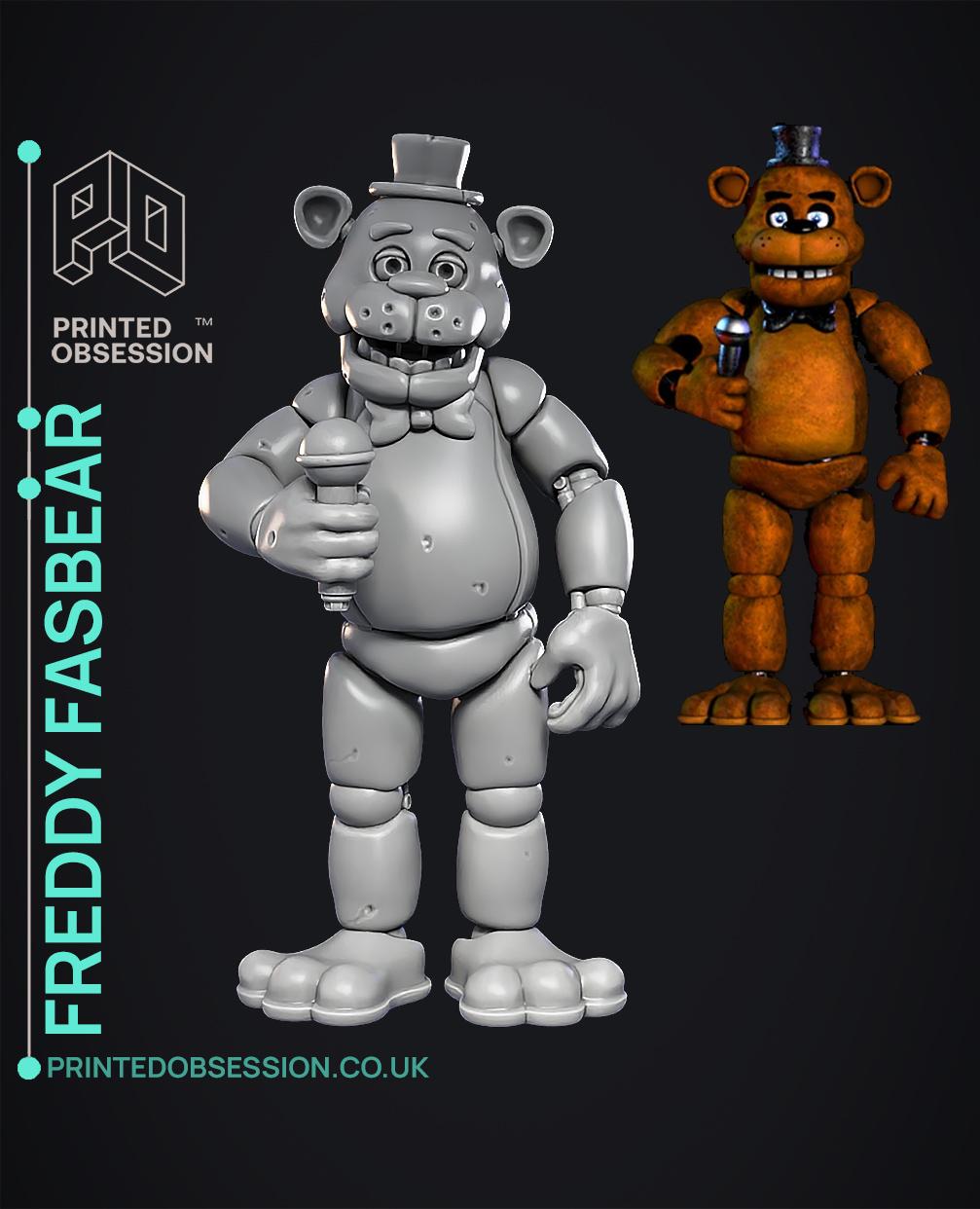 Freddy Fazbear - FNAF - Fan Art 3d model