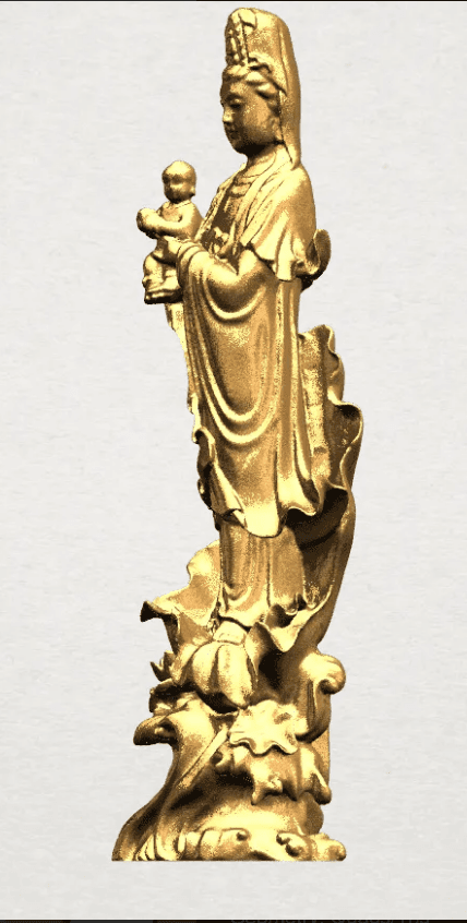  Avalokitesvara Buddha   3d model