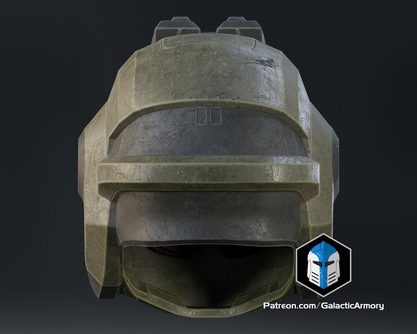 Halo Reach Grenadier - Jorge Helmet - 3D Print Files 3d model