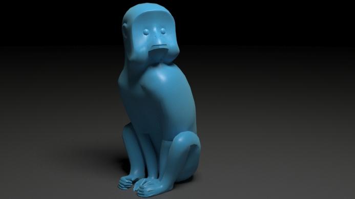 monkey.stl 3d model