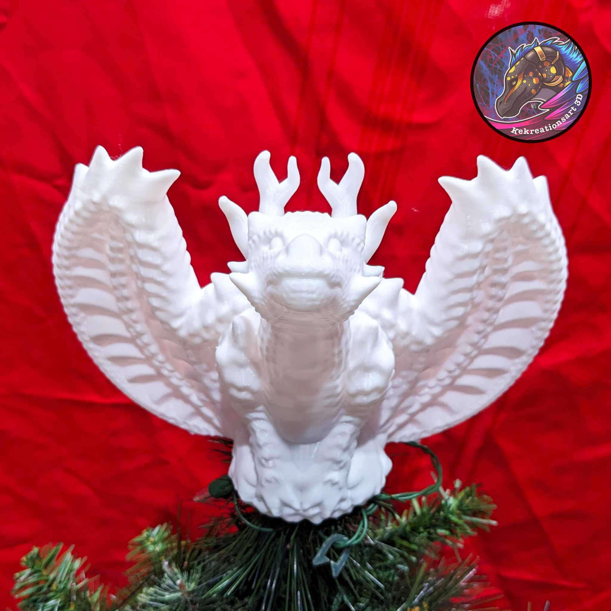 Dragon Tree Topper 3d model