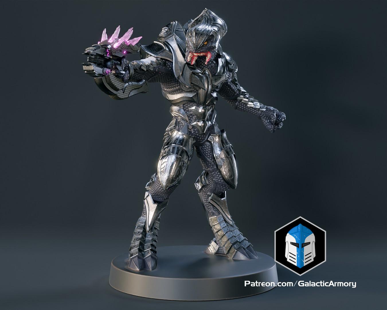 1:48 Scale Halo Arbiter Miniatures - 3D Print Files 3d model