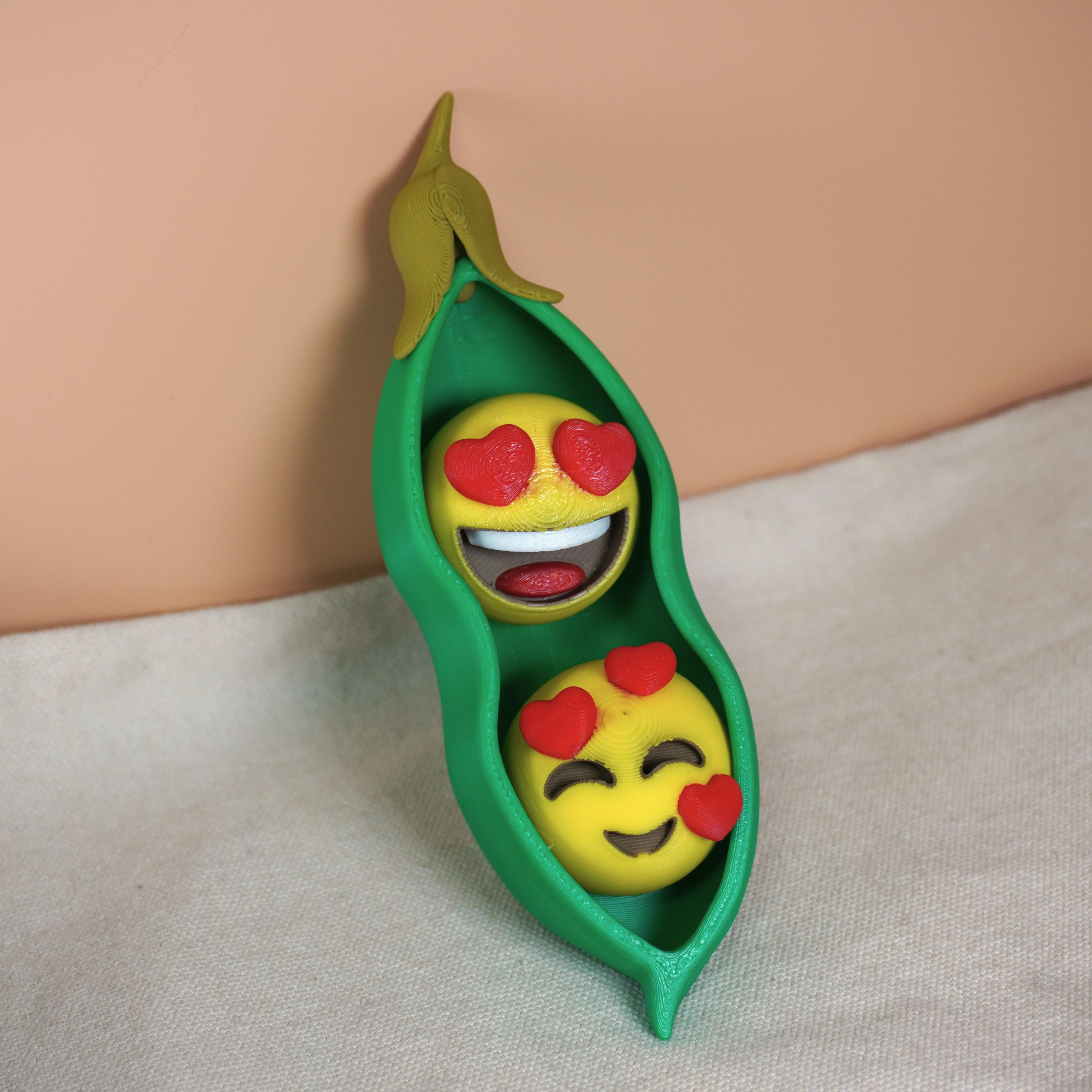 pea emoji 3d model