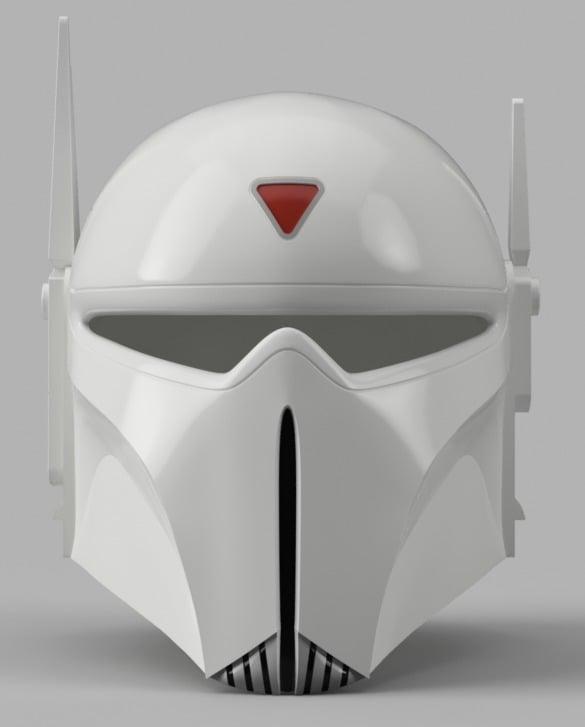 Imperial Super Commando Helmet (Star Wars) 3d model