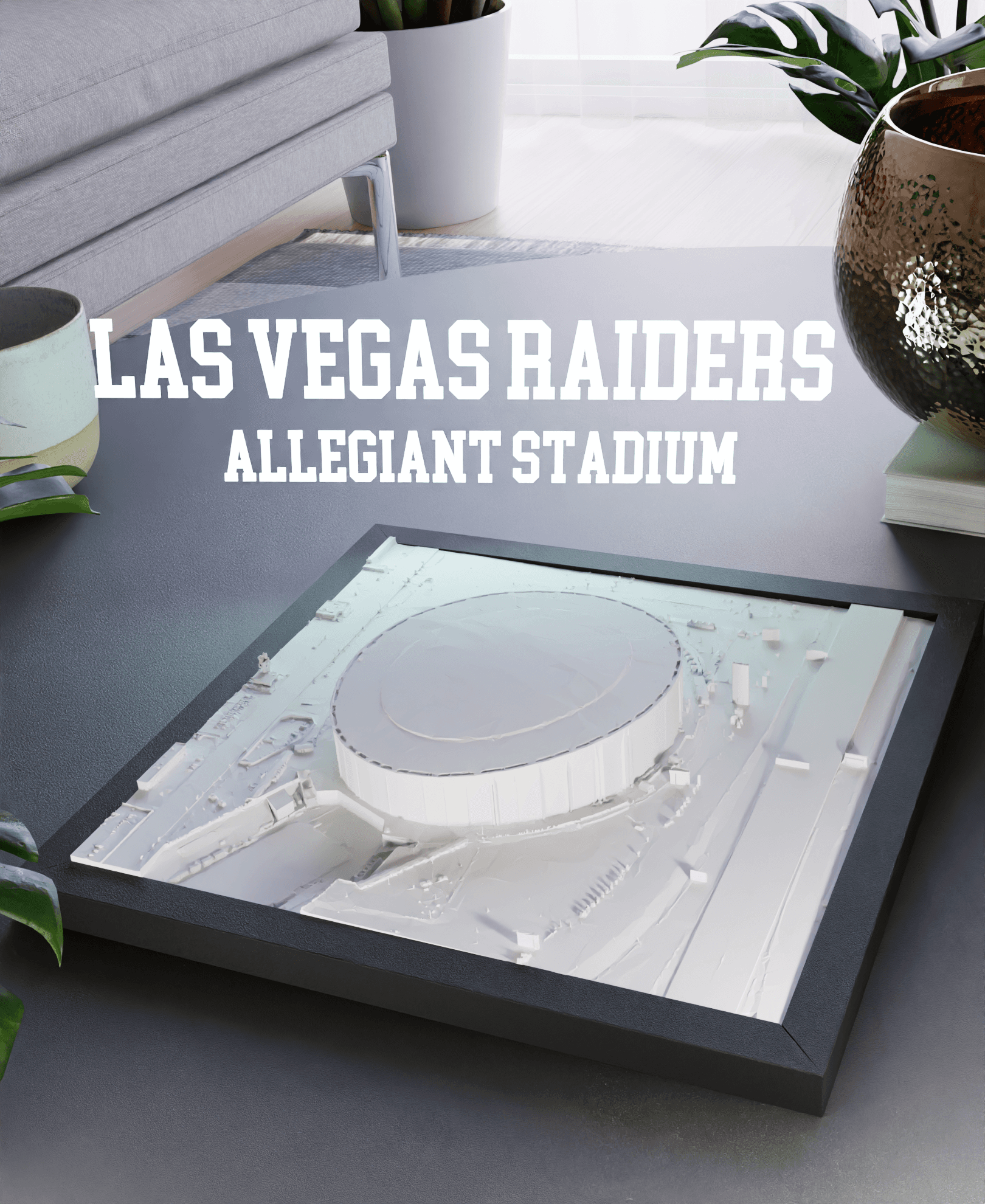 Las Vegas Raiders - Allegiant Stadium 3d model