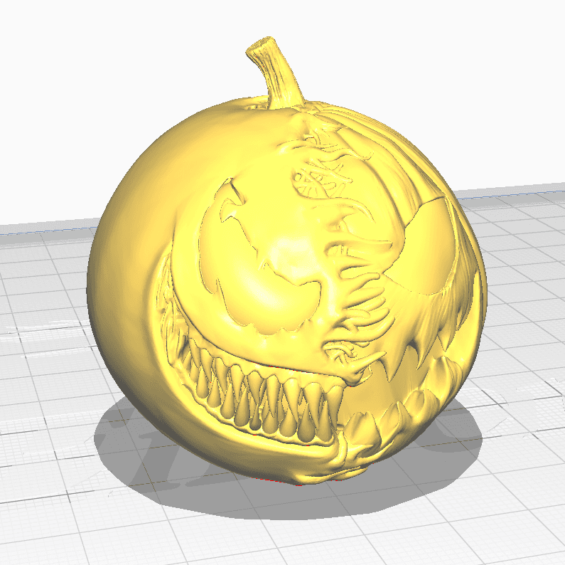 Pumpkin x Venom.stl 3d model