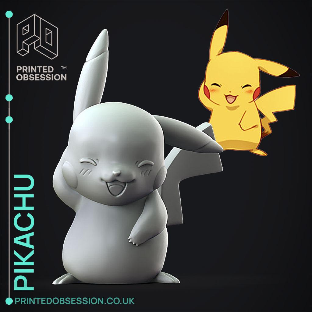 Pikachu - Pokemon - Fan Art 3d model