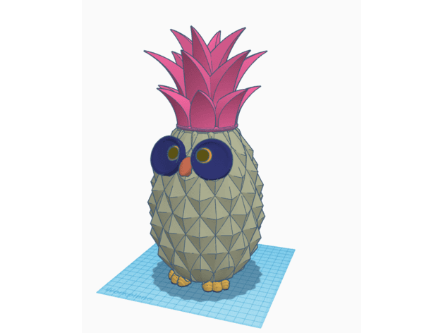 Pineowl Jar 3d model