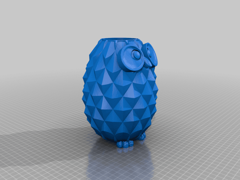 Pineowl Jar 3d model