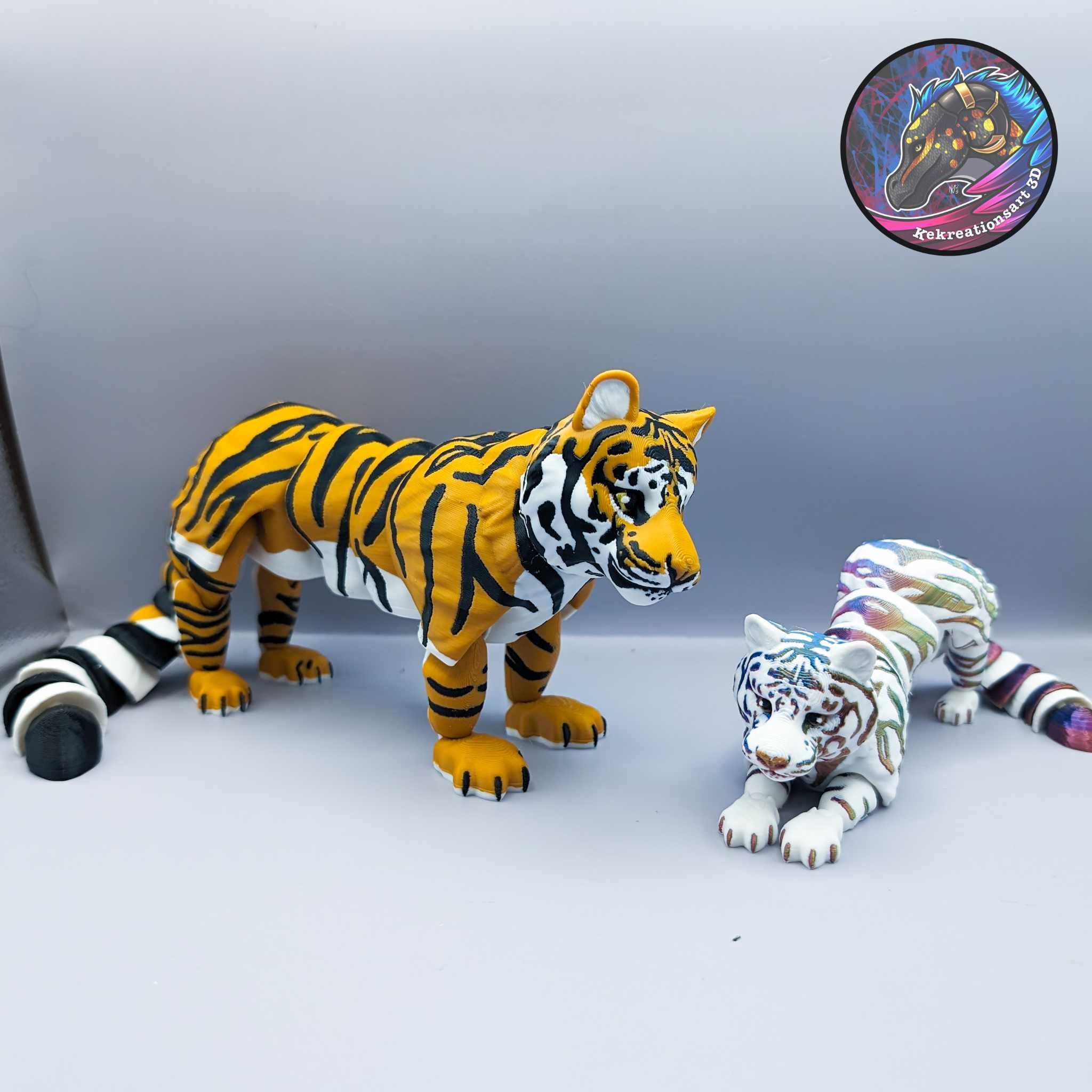 Flexi Tiger 3d model