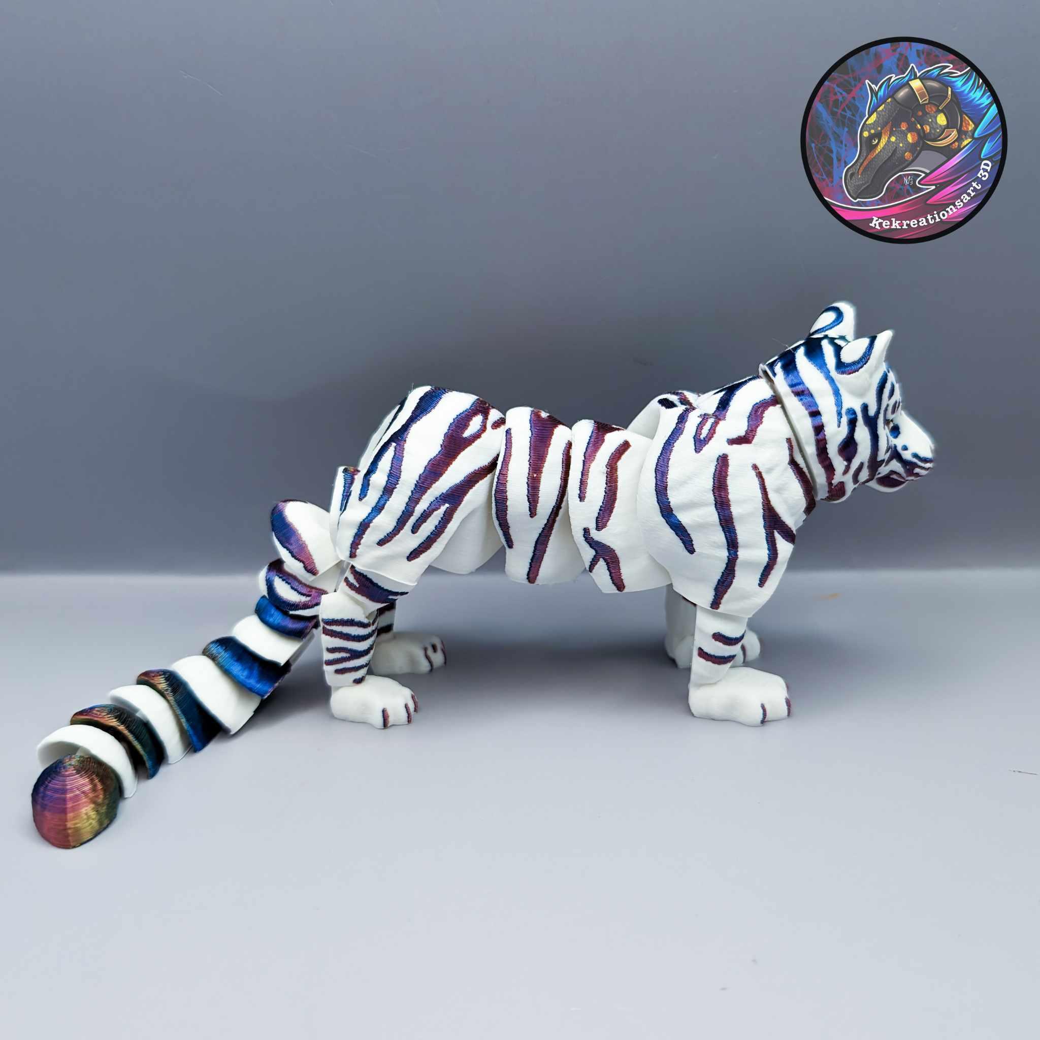 Flexi Tiger 3d model