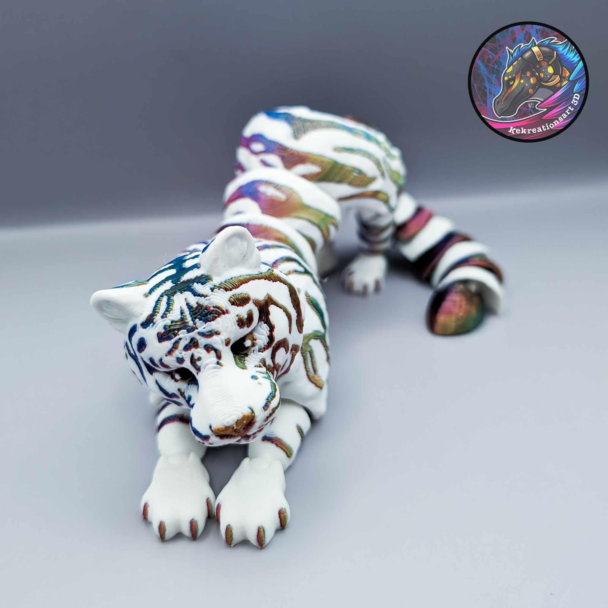 Flexi Tiger 3d model