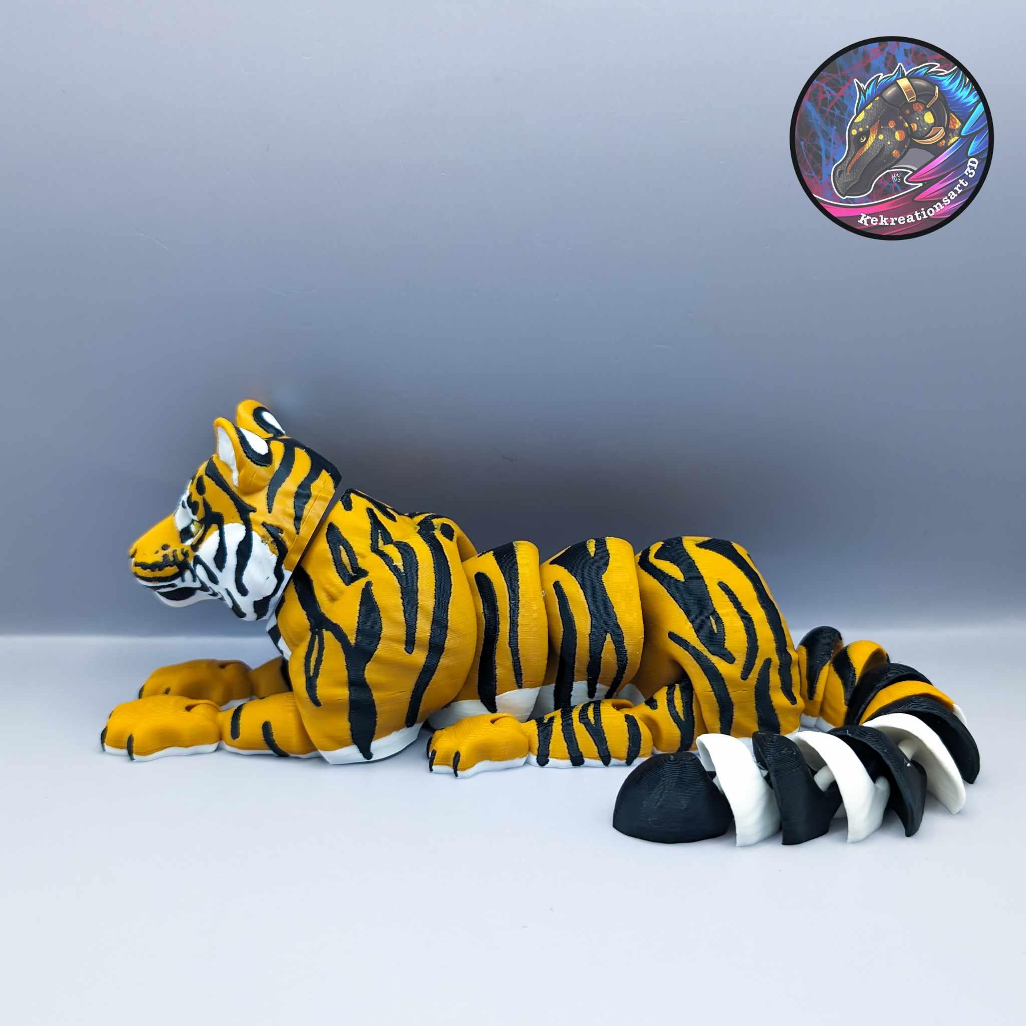 Flexi Tiger 3d model