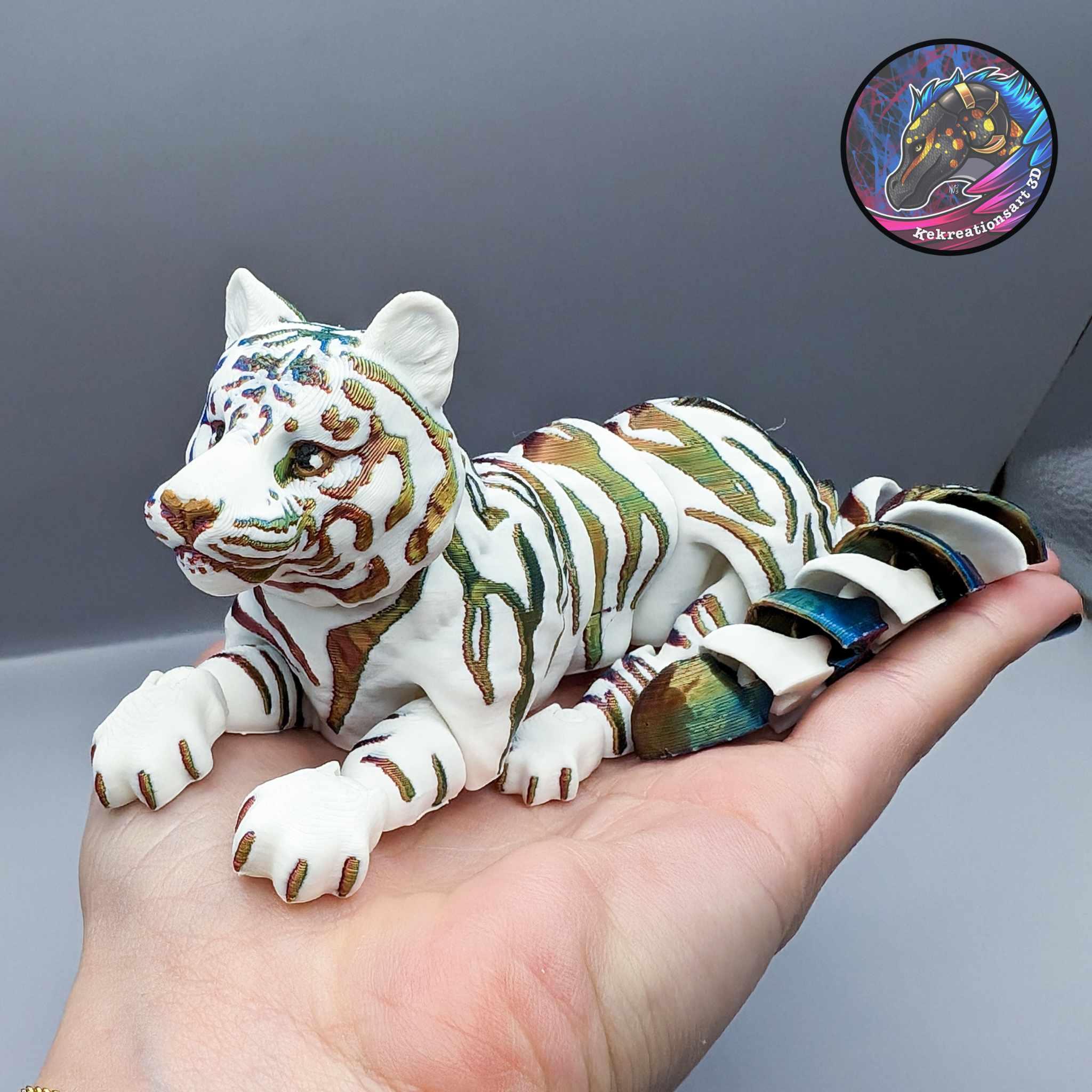 Flexi Tiger 3d model