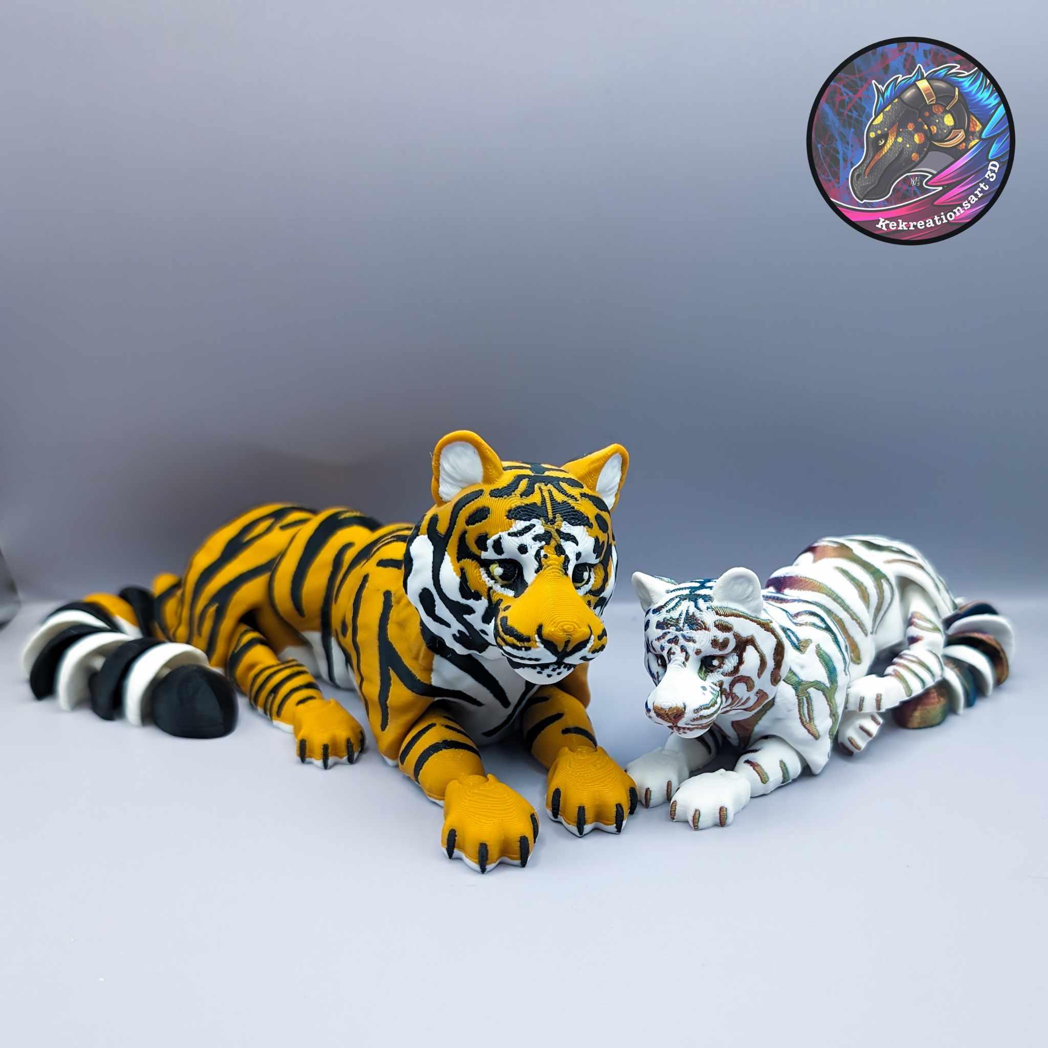 Flexi Tiger 3d model