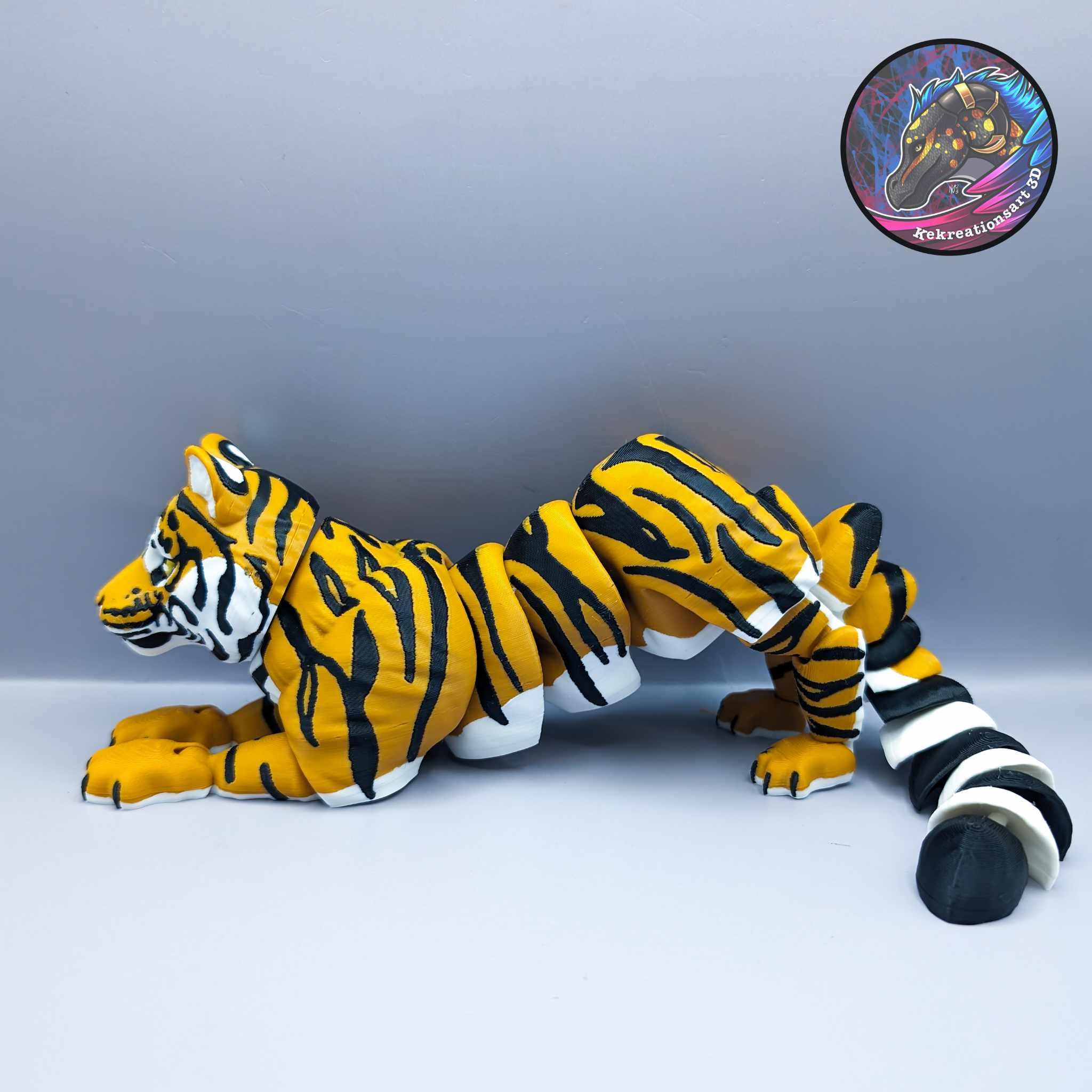 Flexi Tiger 3d model