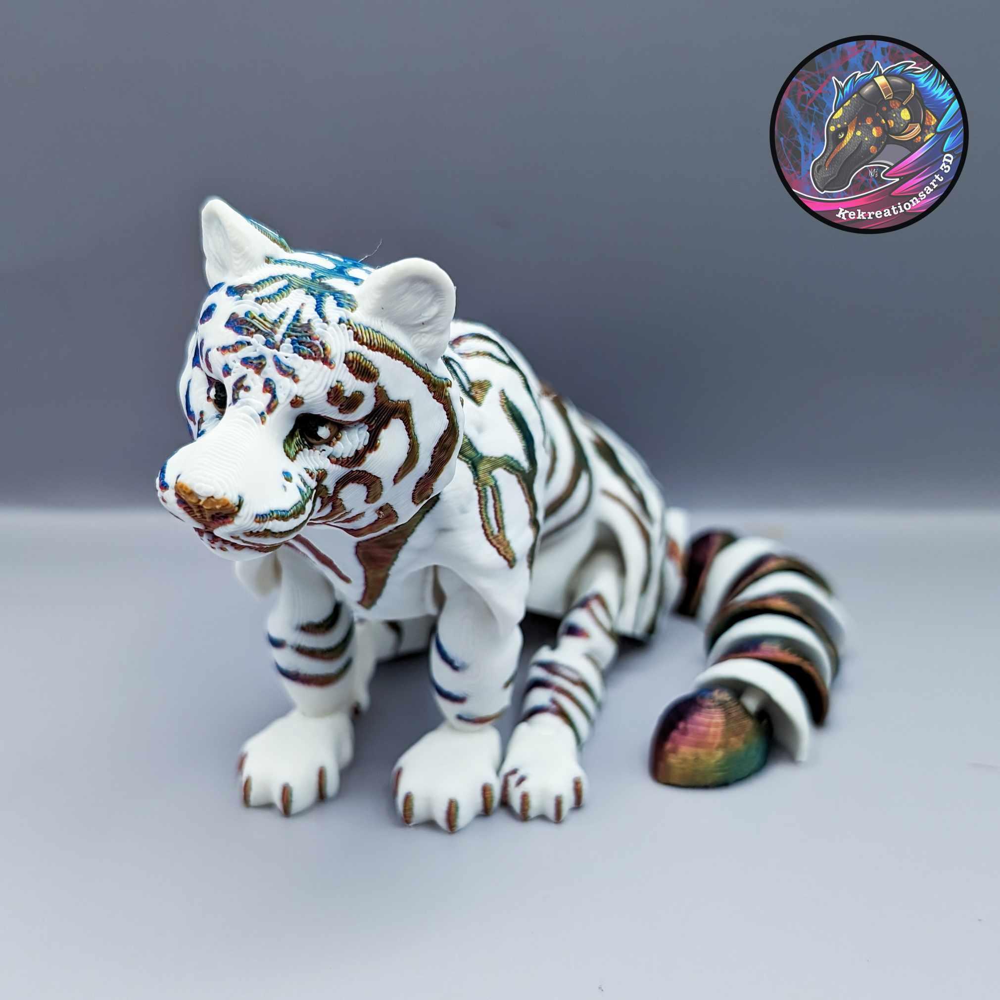 Flexi Tiger 3d model