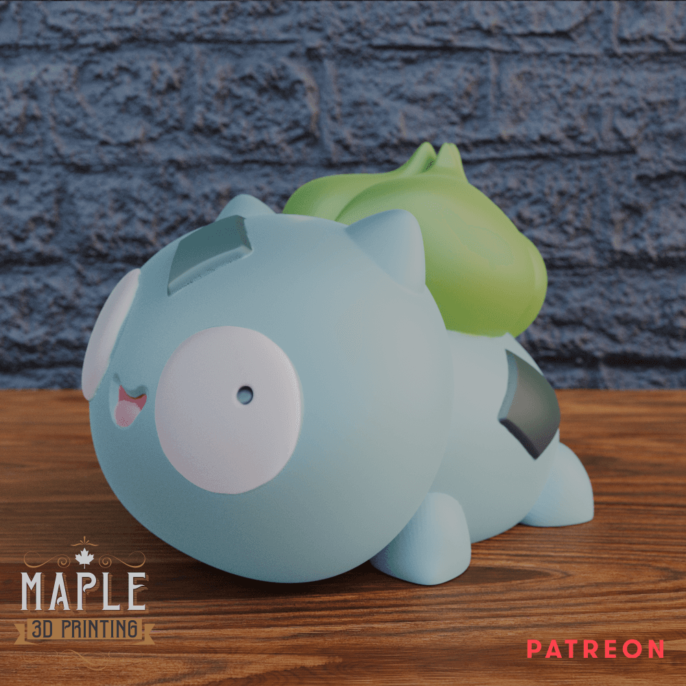 Derpy Bulbasaur - Pokemon 3d model