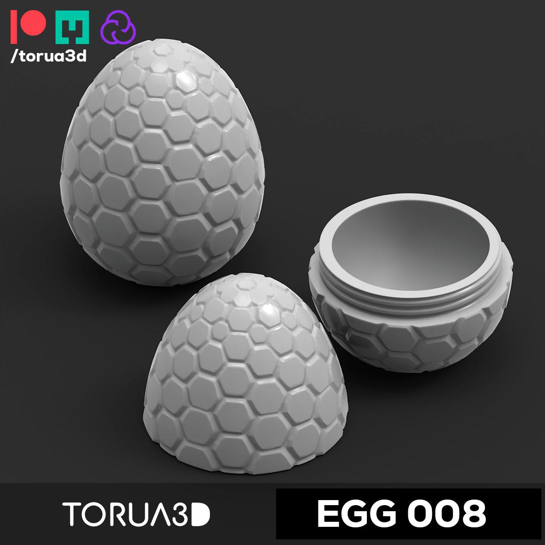 Dragon eggs set 3 | STL files 3d model