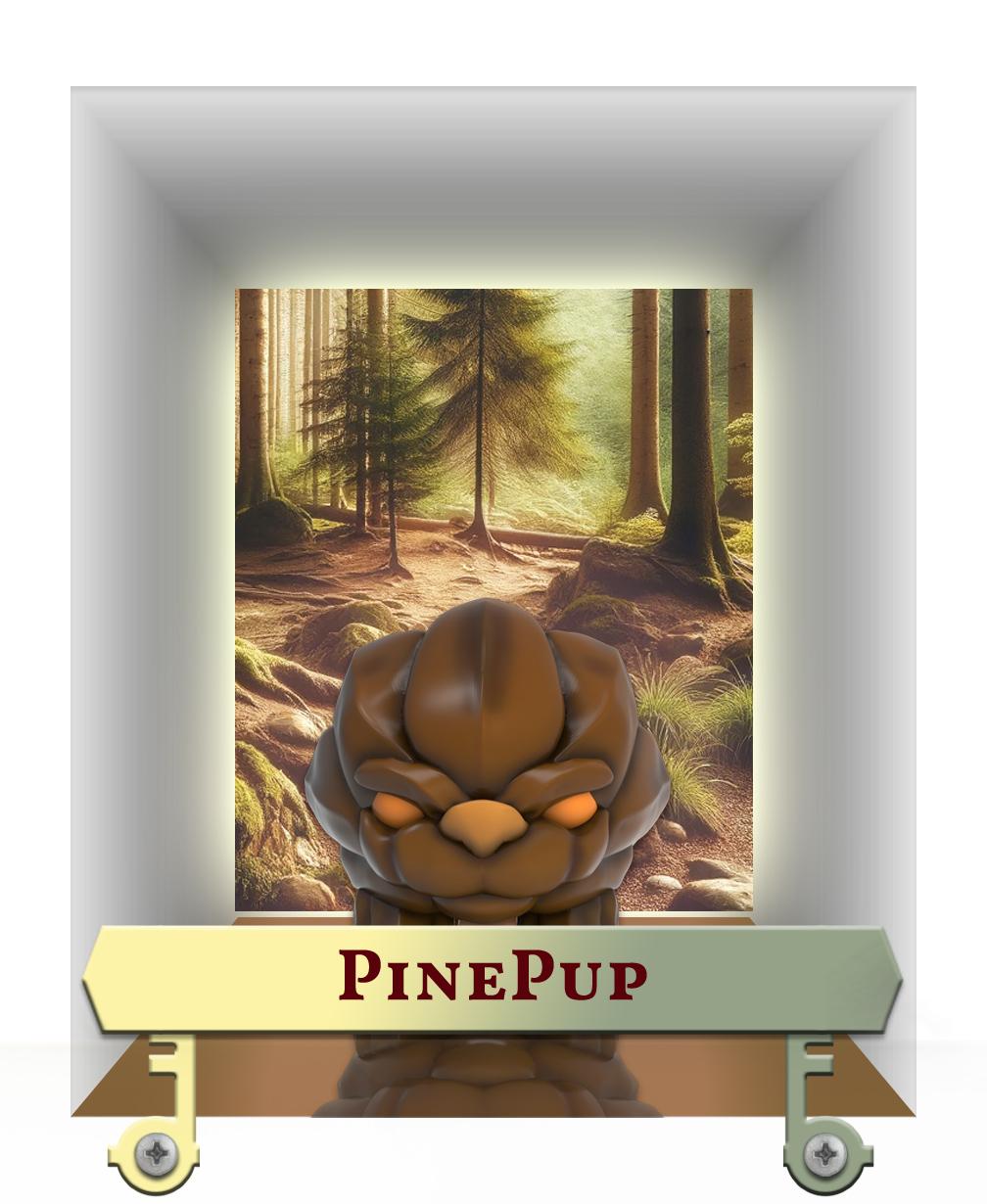 Pinepup 3d model