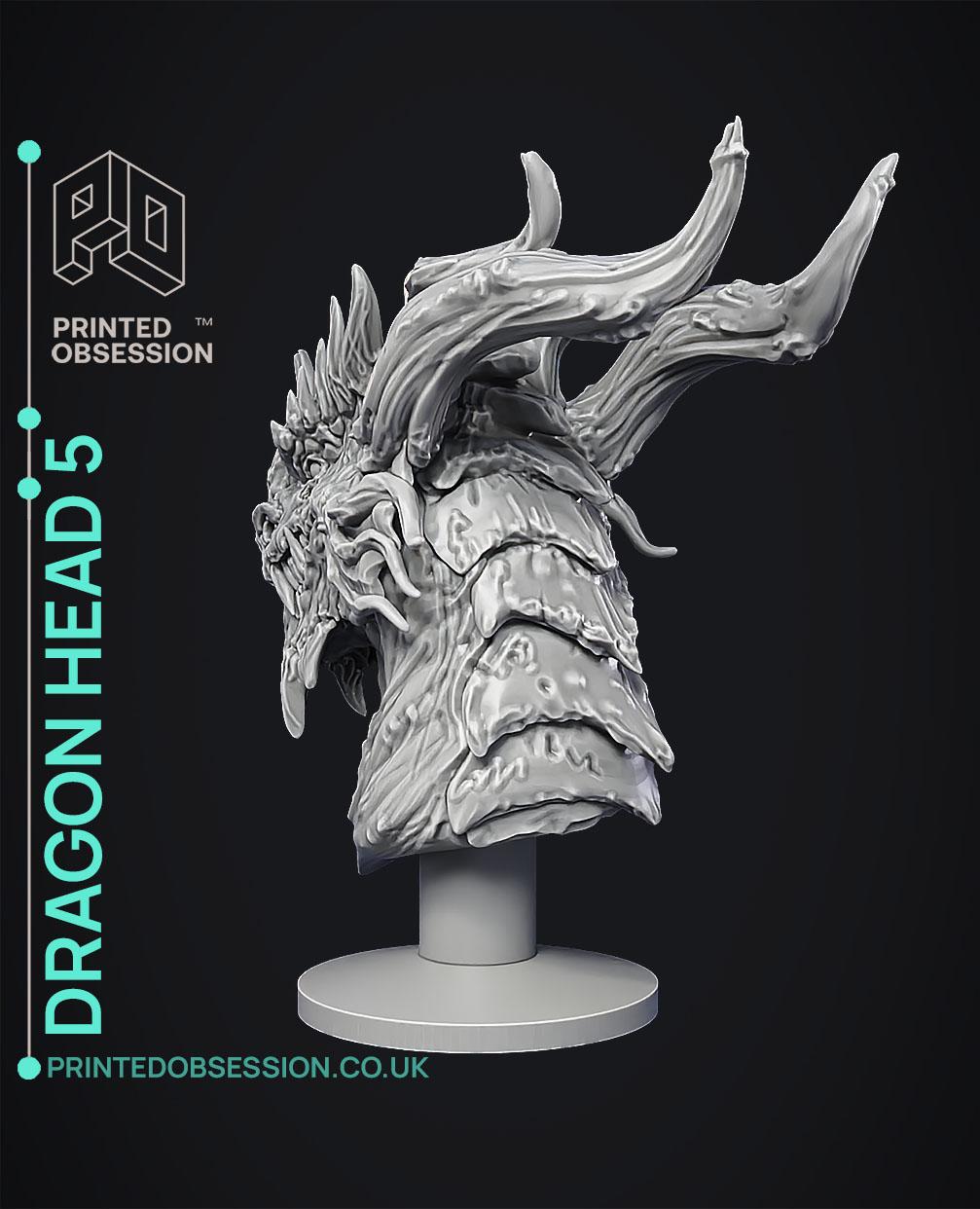 Dragon Head - Bust  3d model