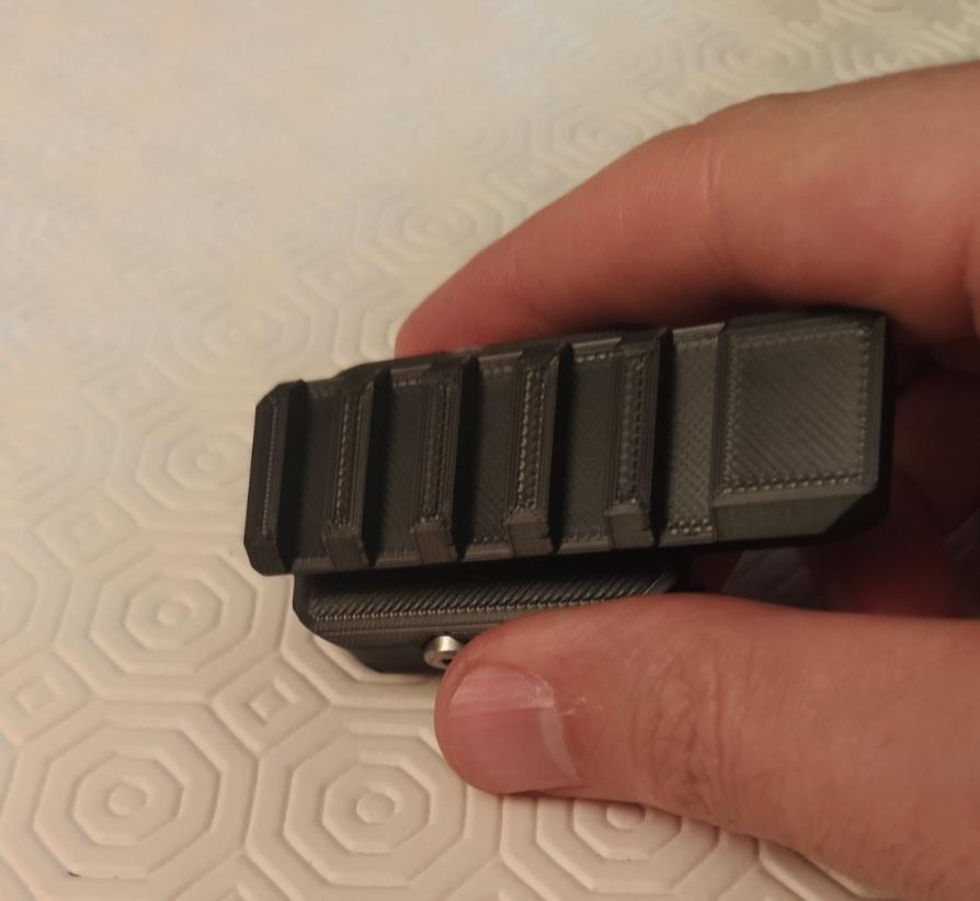 GLOCK GEN3 RAIL ADAPTERS FOR PICATINNY RAIL 3d model