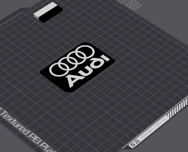 Keychain: Audi I 3d model