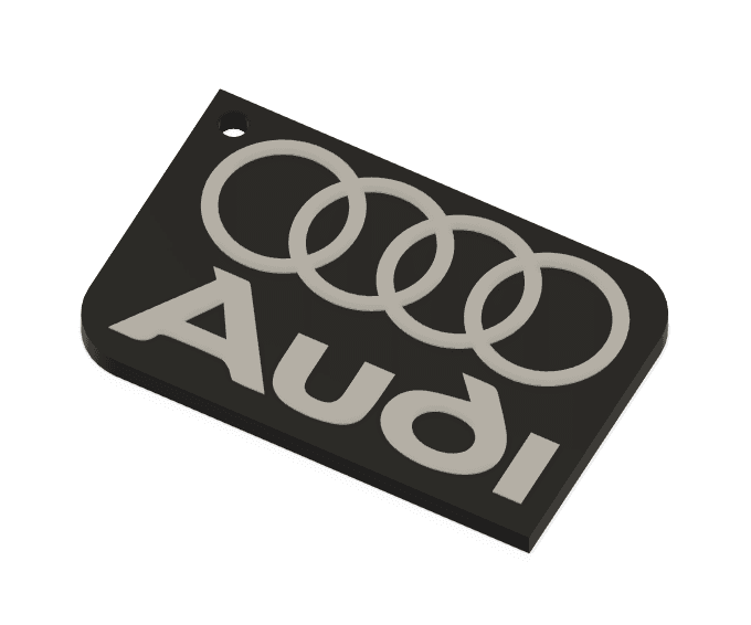 Keychain: Audi I 3d model