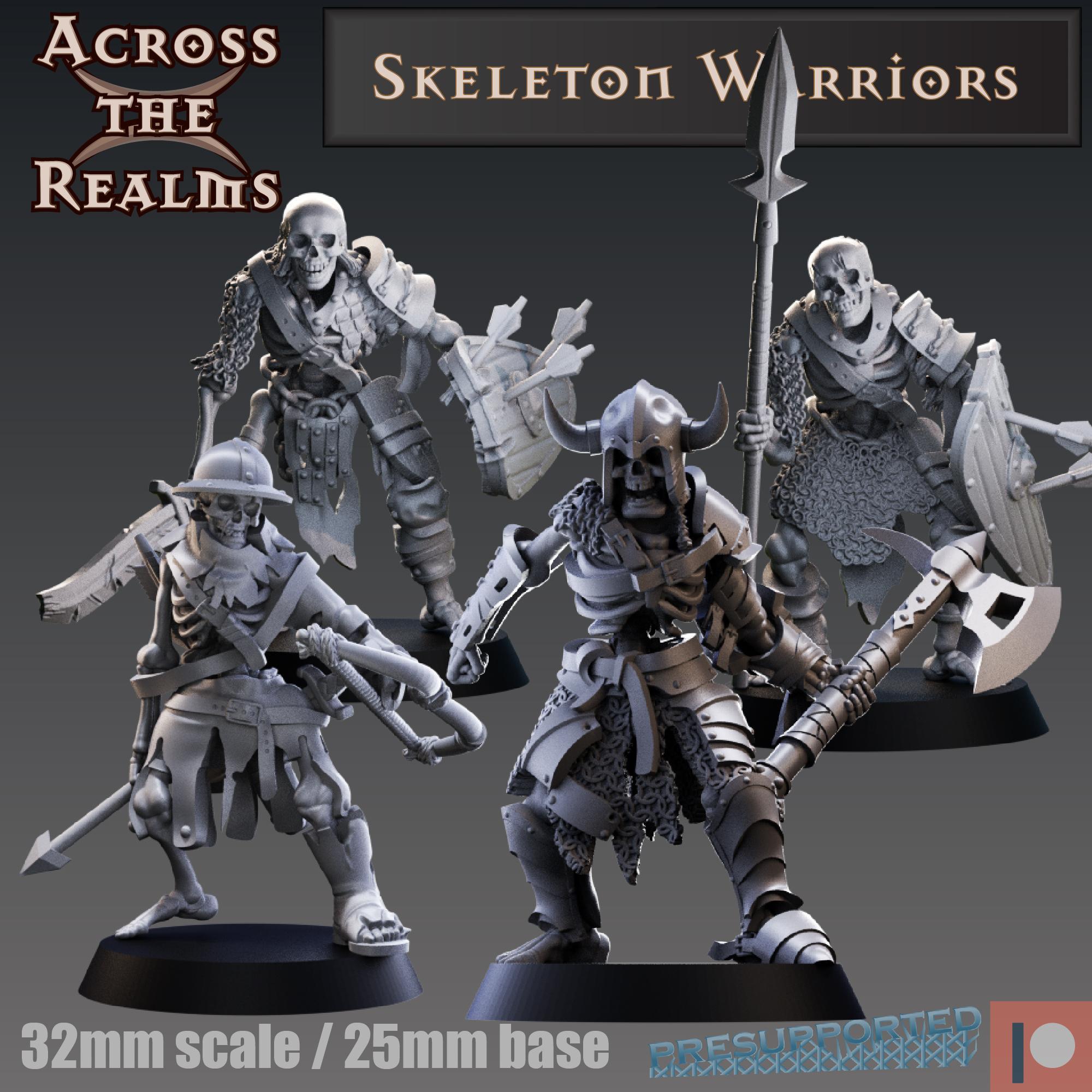 Skeleton Warriors 3d model