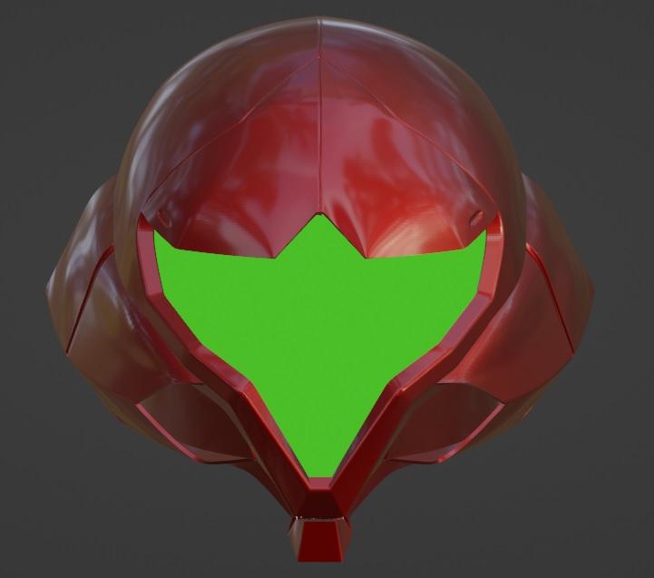 Metroid Dread Helmet 3d model