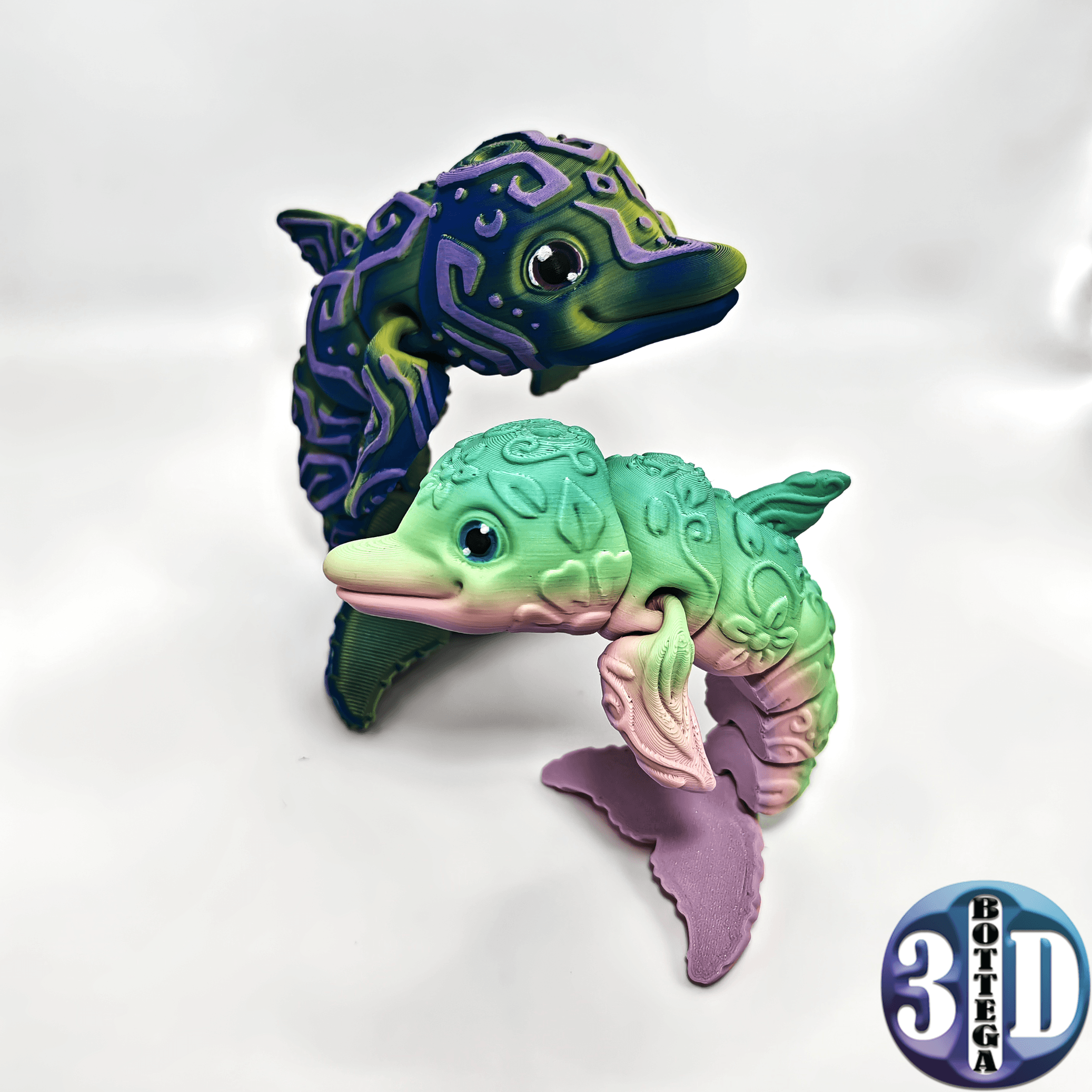Dolphin Spirit, Ancient and Forest Versions. 3d model