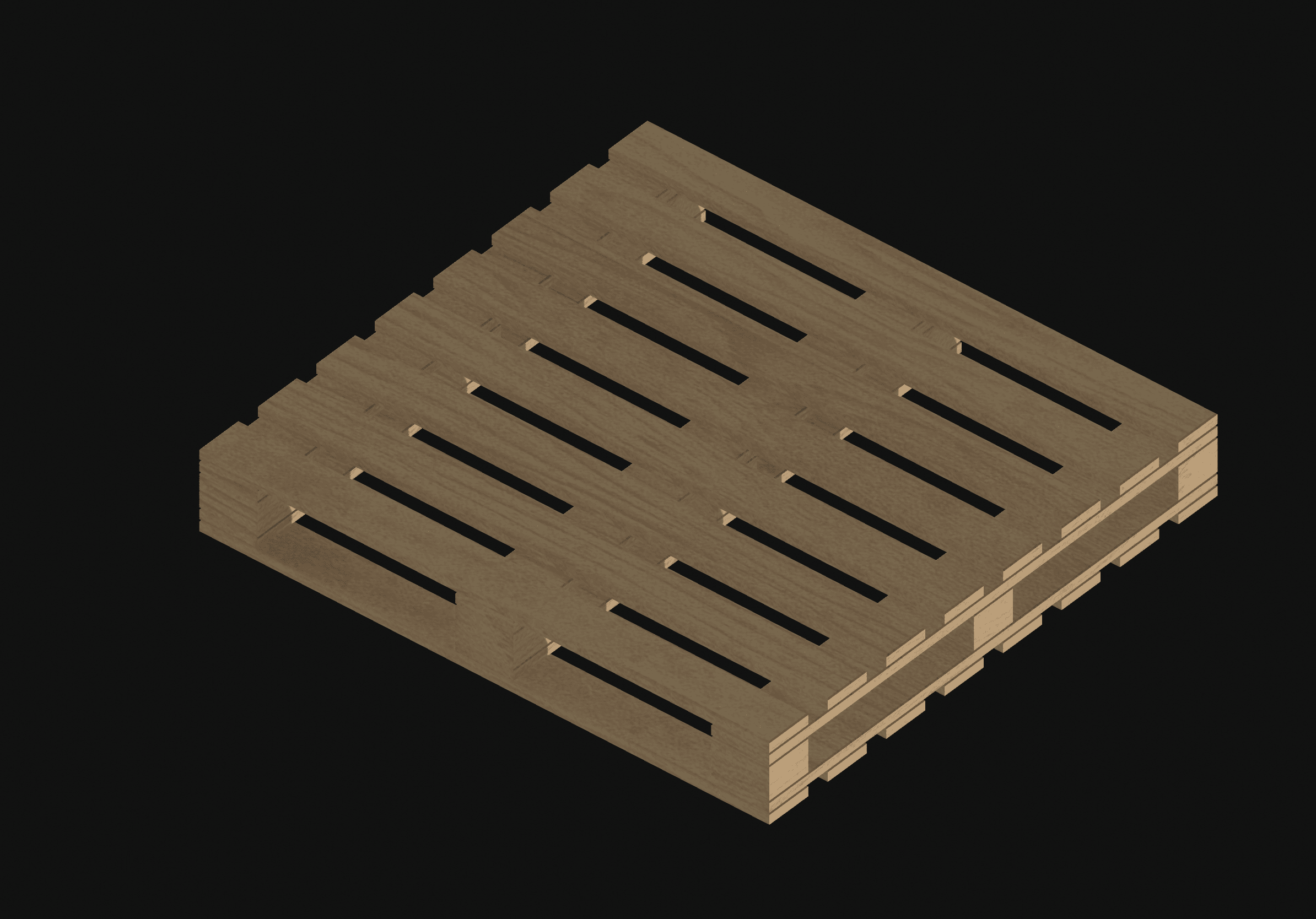 Pallet 3d model