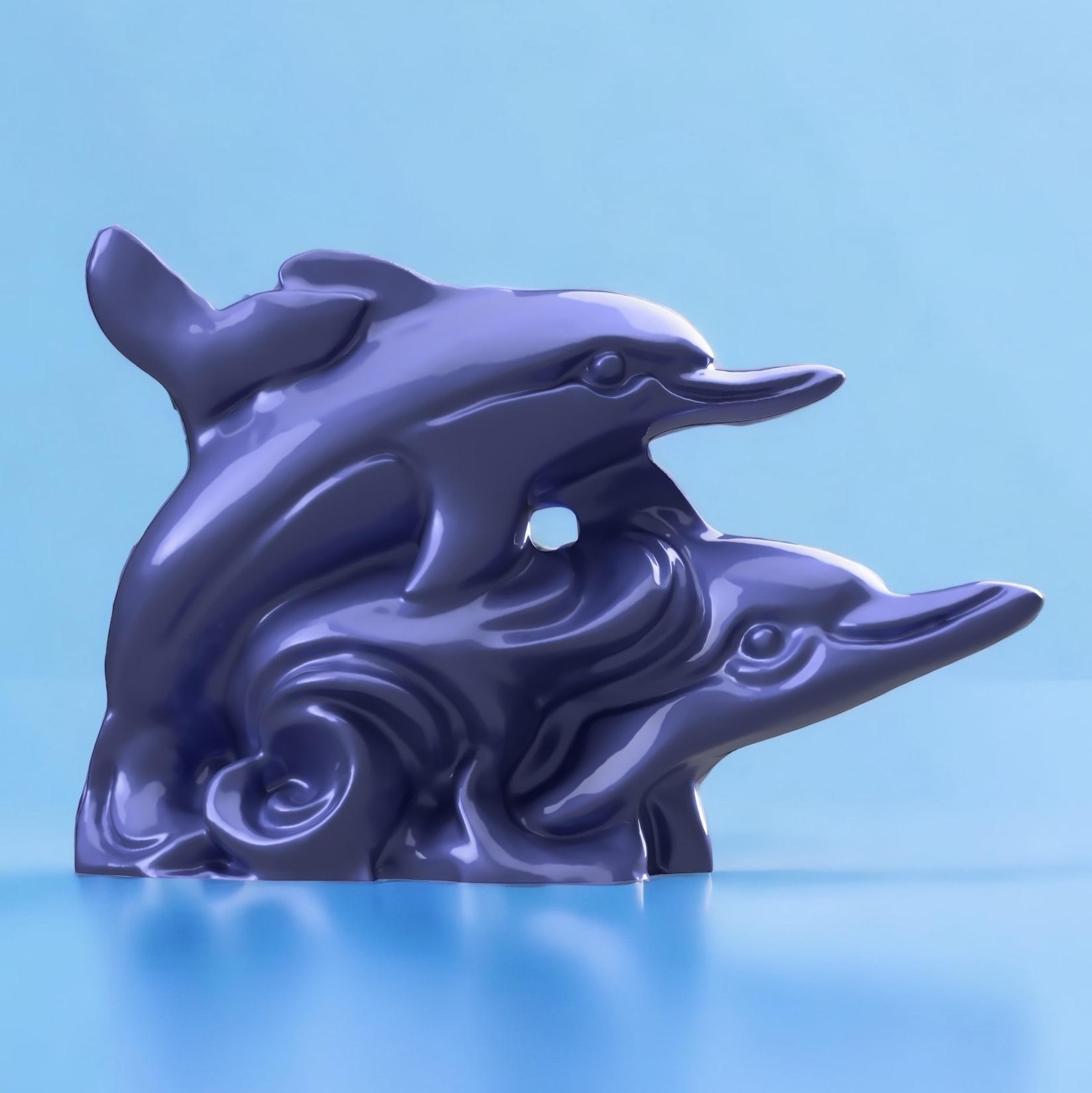 dolphin wave 3d model