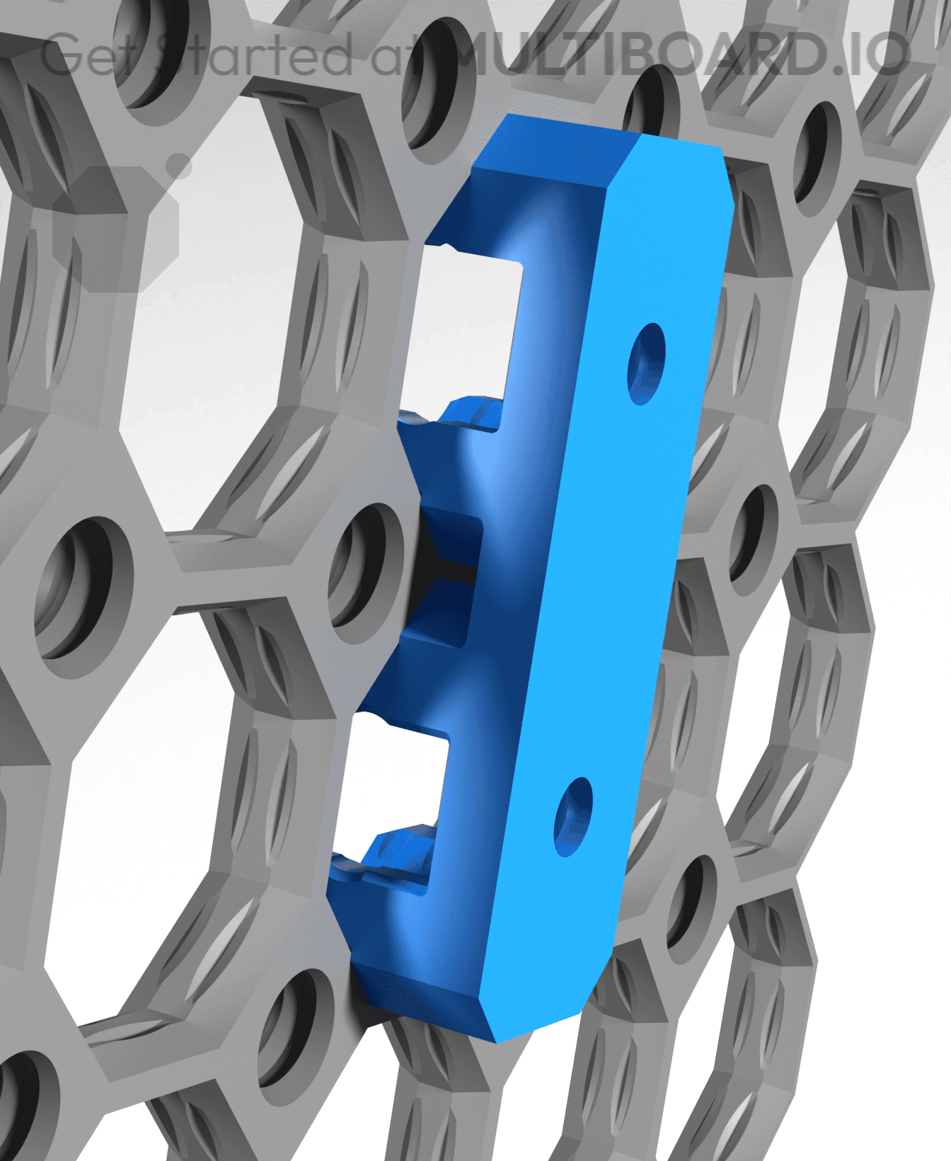 8 mm - Dual Offset Snaps (DS Part A) 3d model