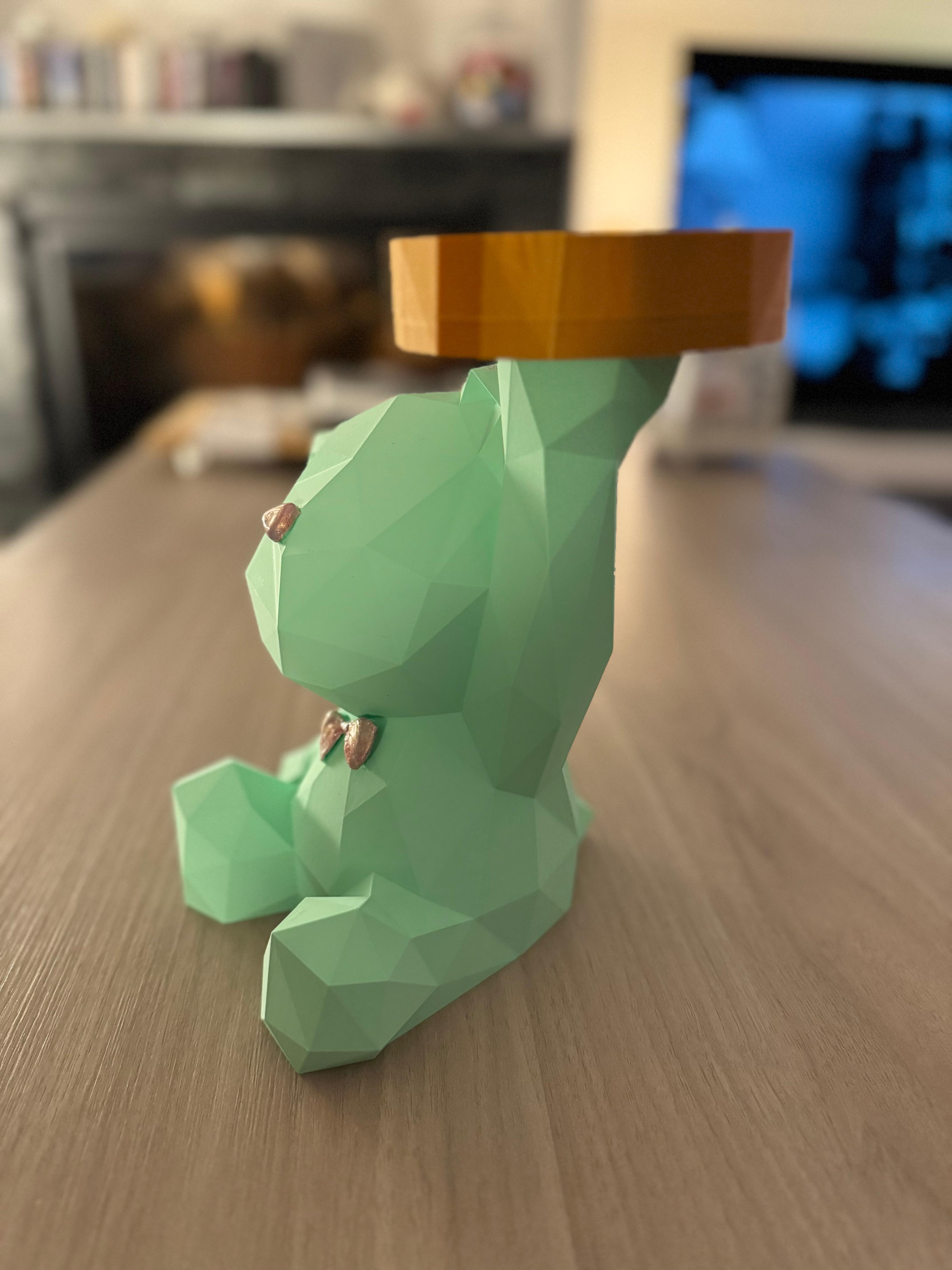 Low Poly Tray Bear 3d model