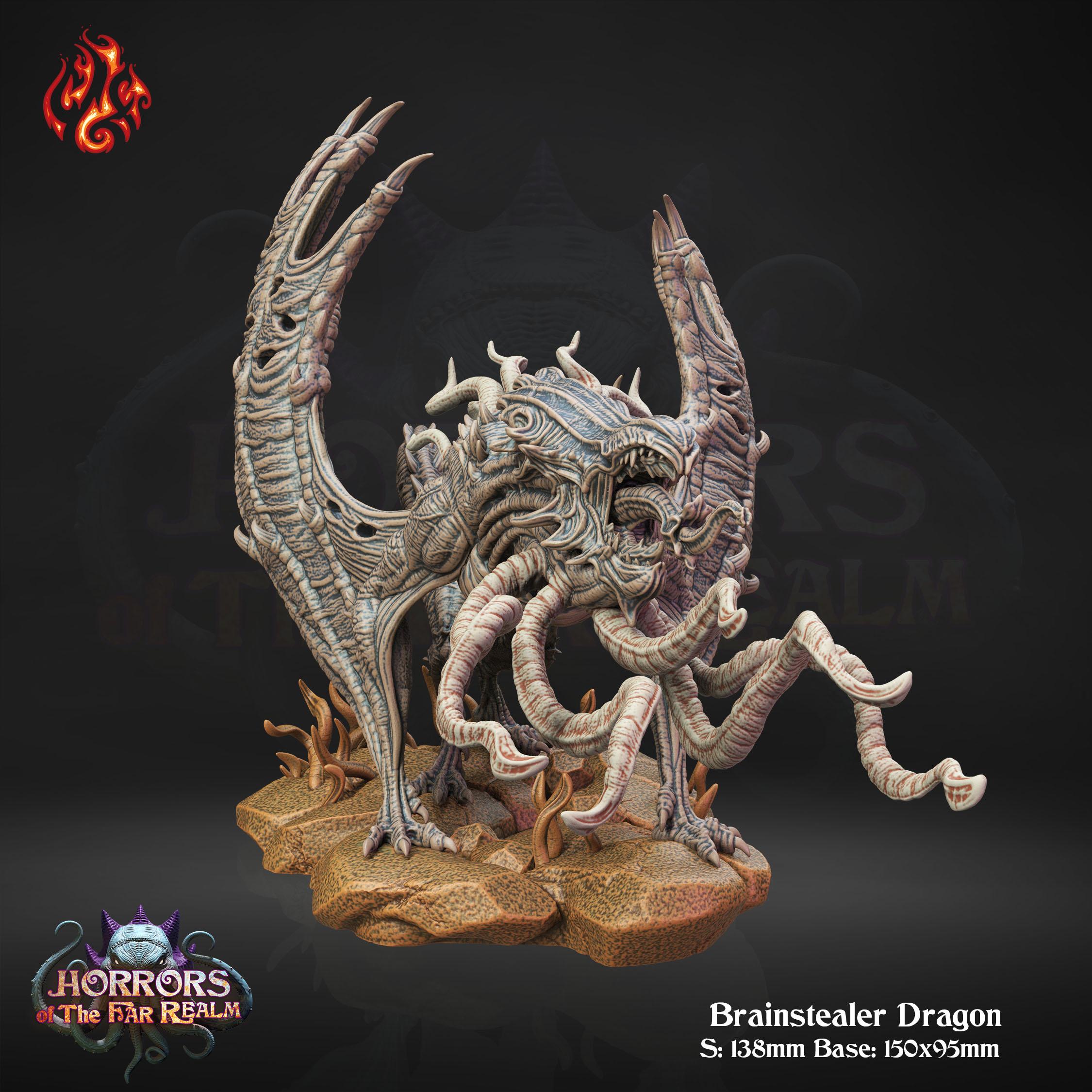 Brain Stealer Dragon 3d model