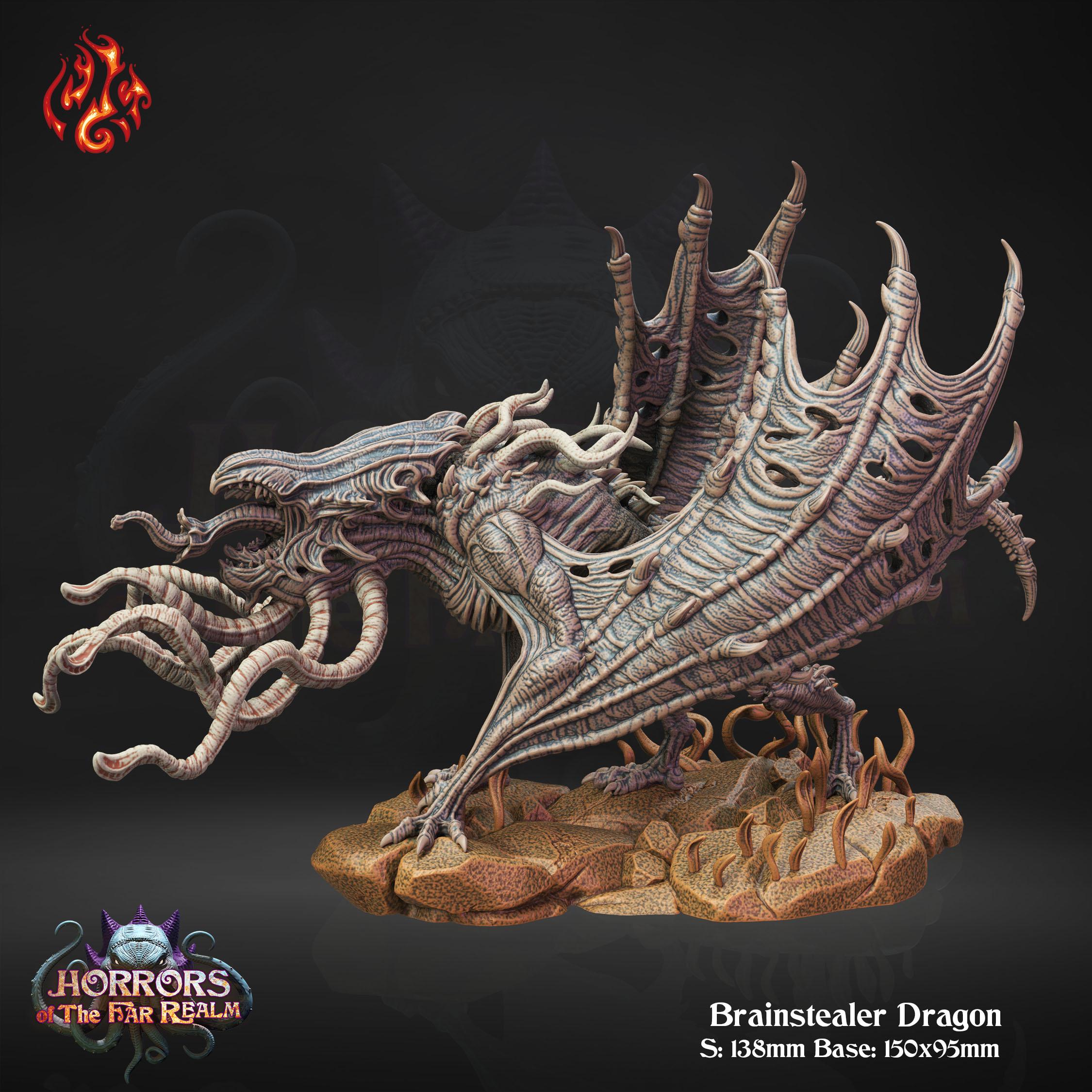 Brain Stealer Dragon 3d model