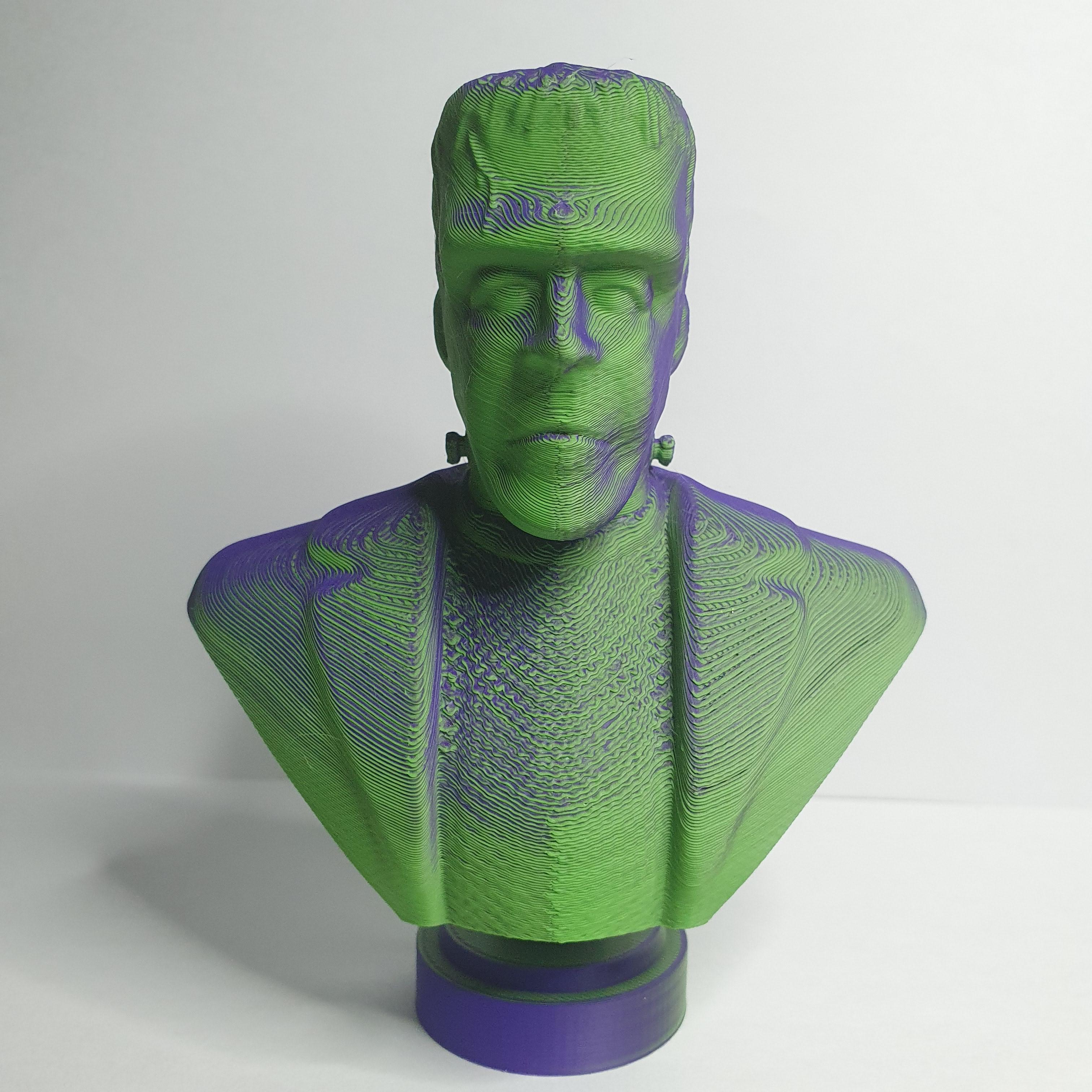 Herman Munster Bust 3d model