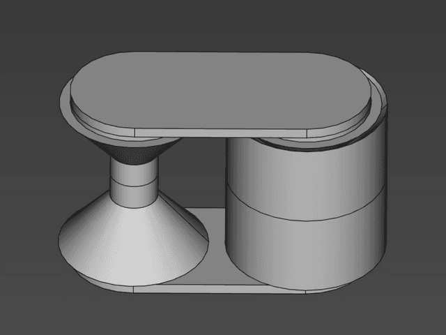 Fidget Roller 3d model