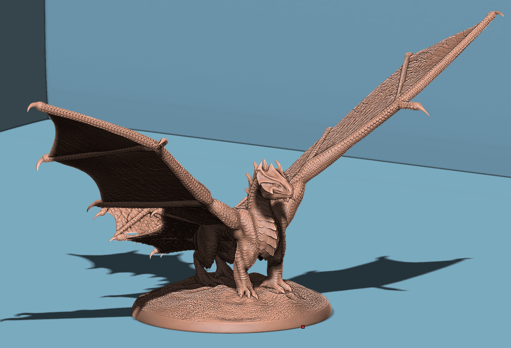 Brass Dragon Pack 3d model