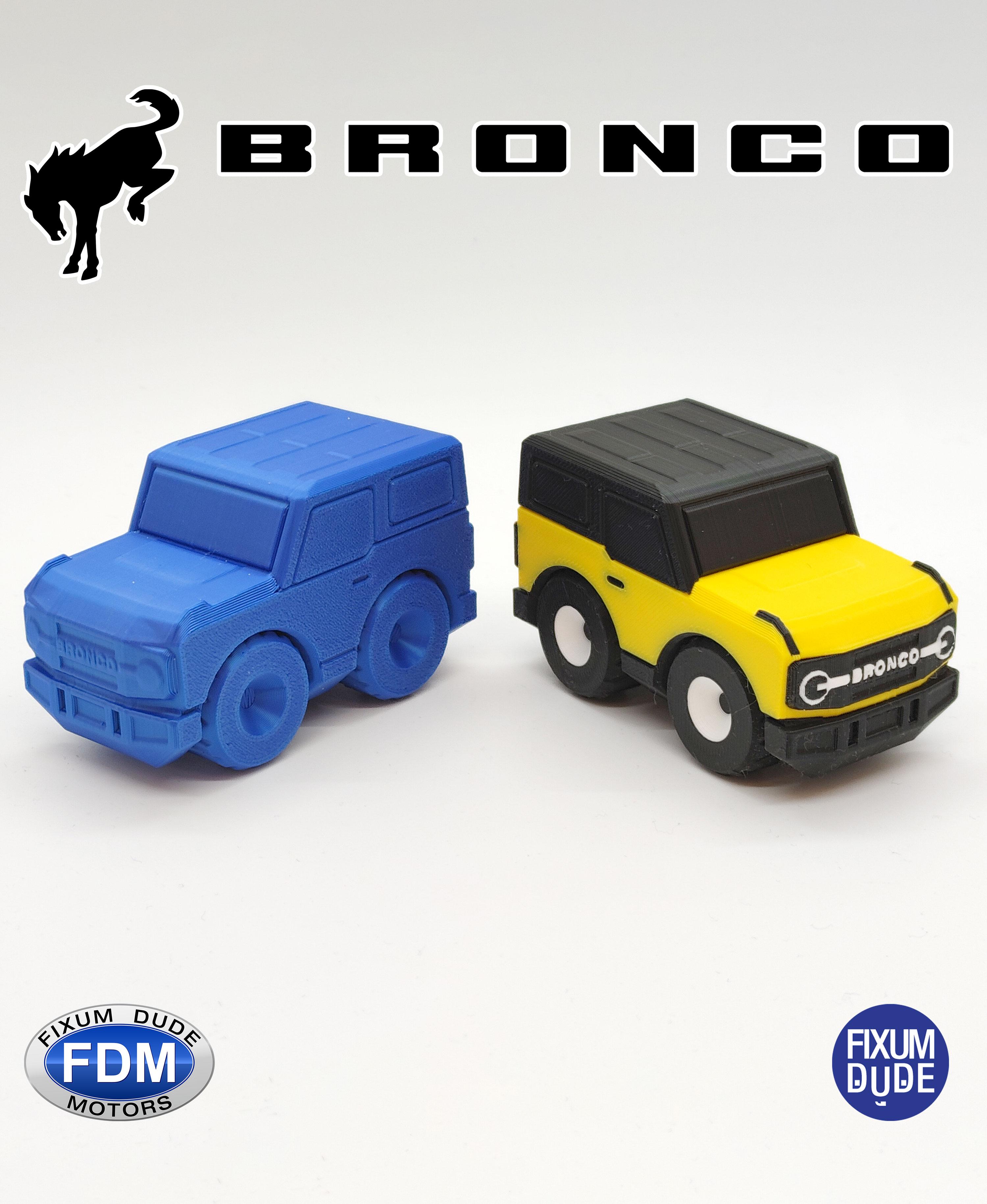 Fixum Dude Motors PIP Ford Bronco 3d model