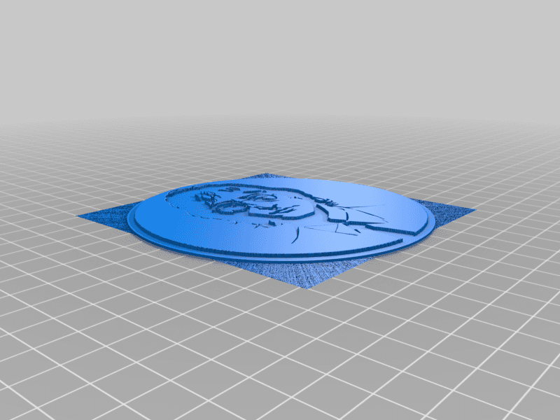 John Lennon Coaster 3d model