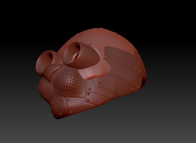 ROBBot Helmet 3d model