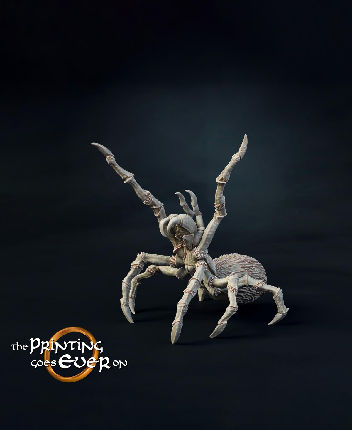 Giant Spiders Set 3d model