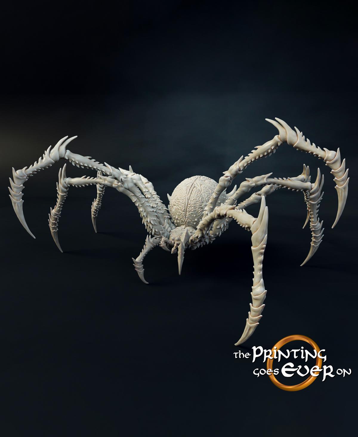 Giant Spiders Set 3d model