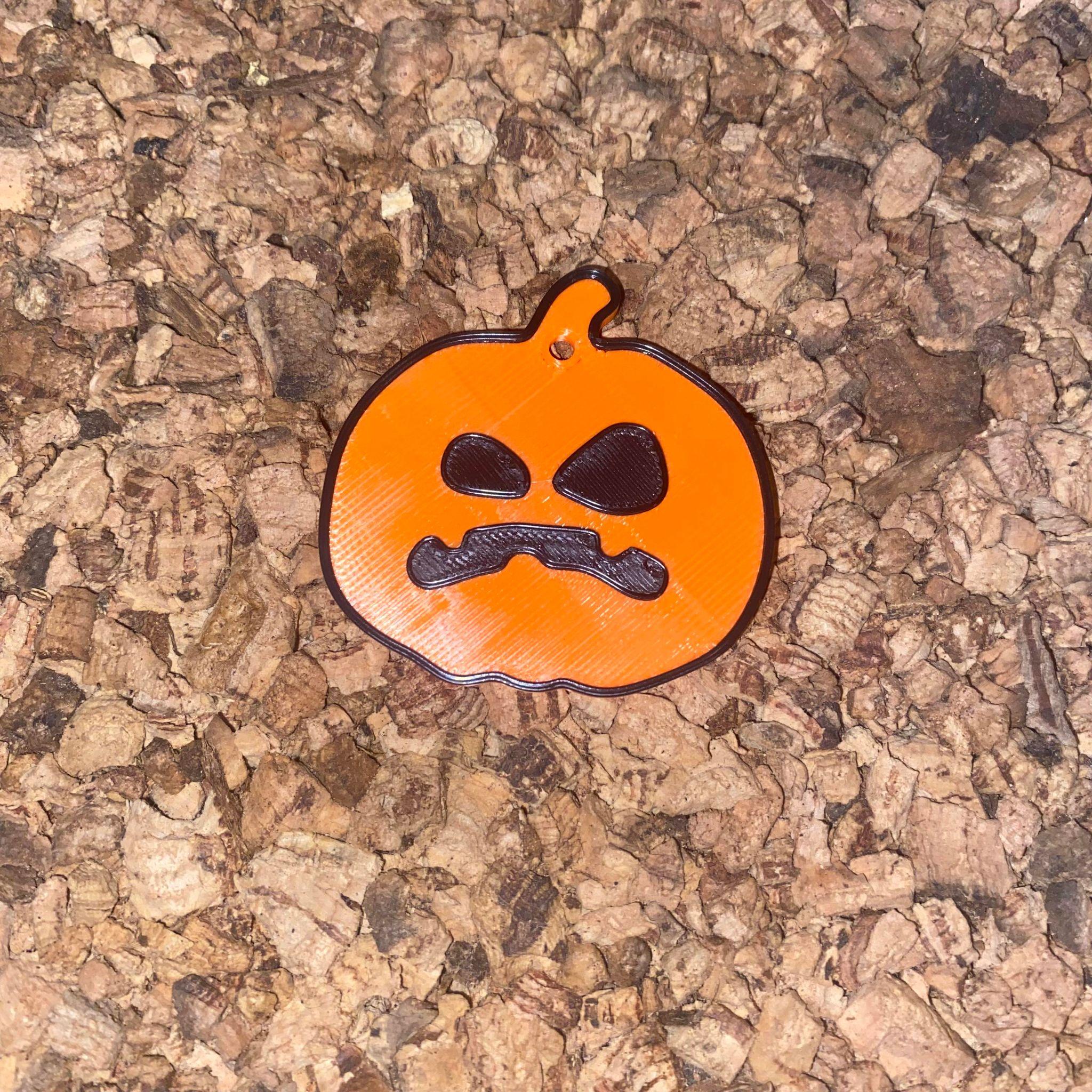 Keychain - pumpkin 1.stl 3d model