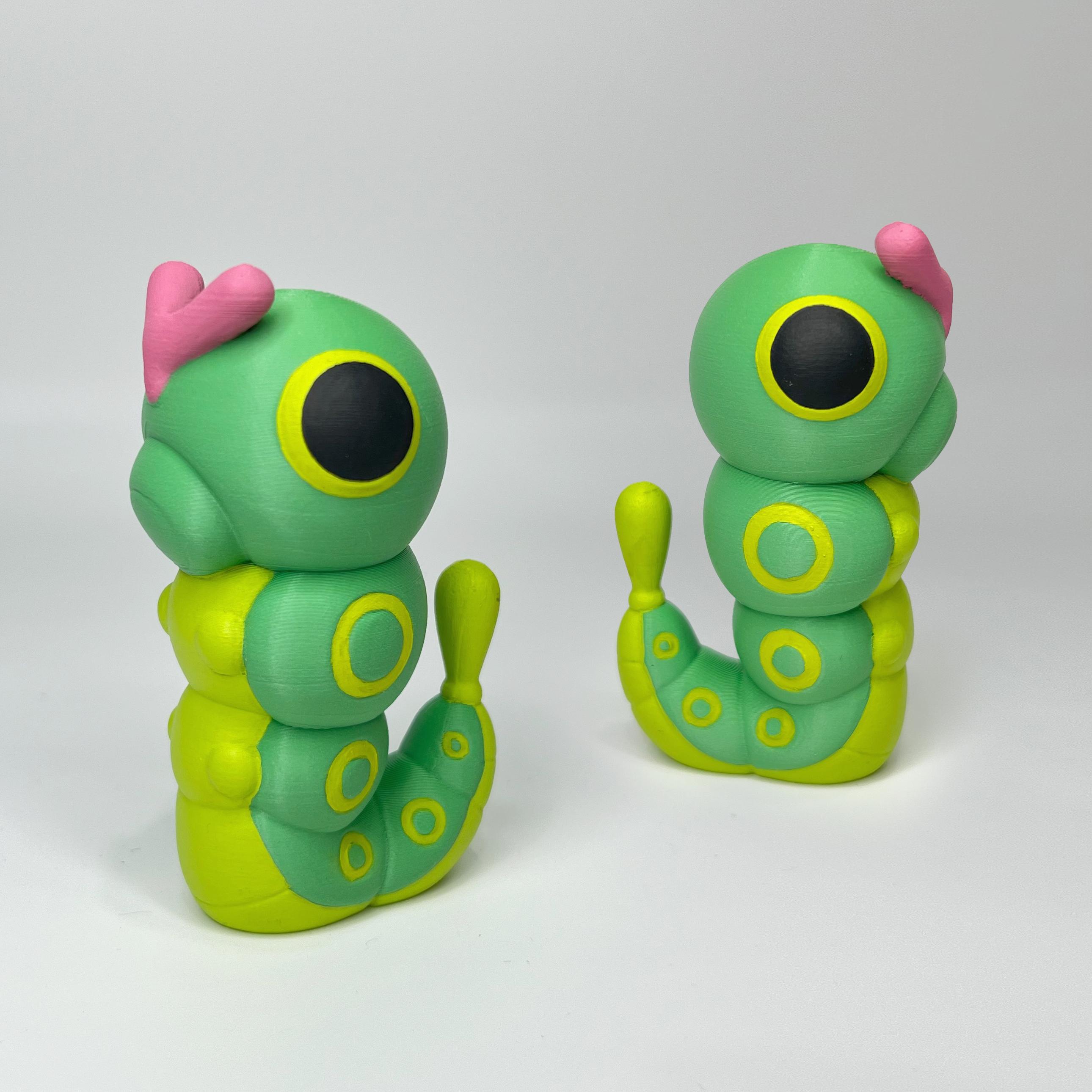 Pokemon Caterpie 3d model