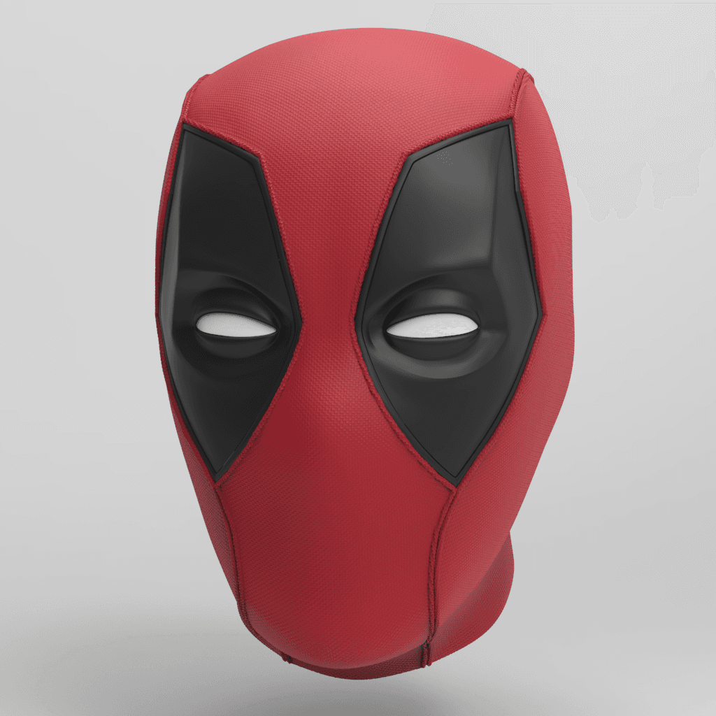 Deadpool Mask 3d model