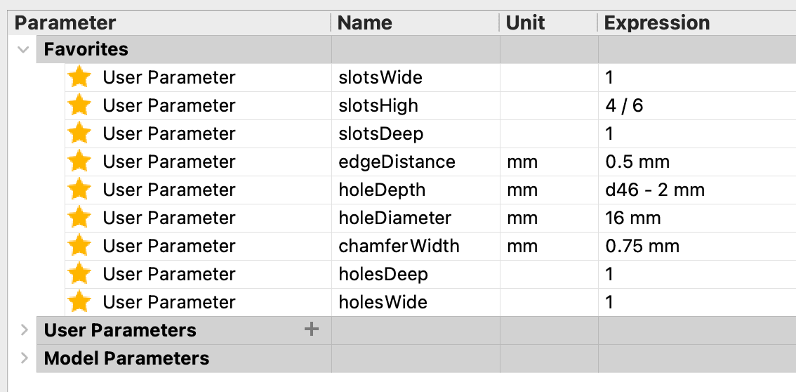 Gridfinity Templates 3d model